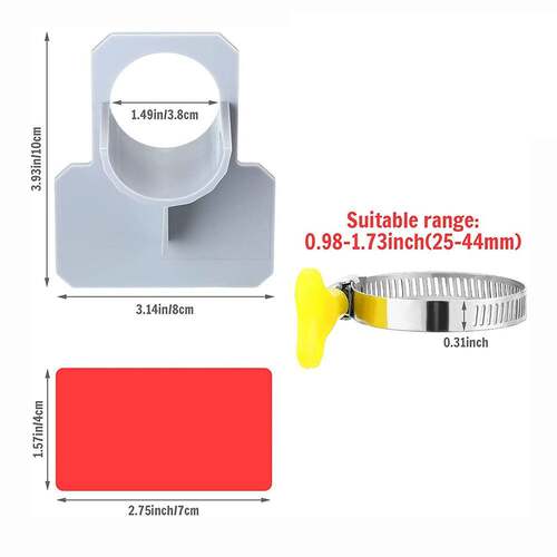 游泳池水管支架软管固定器架出水孔进水孔固定架适用于Intex泳池