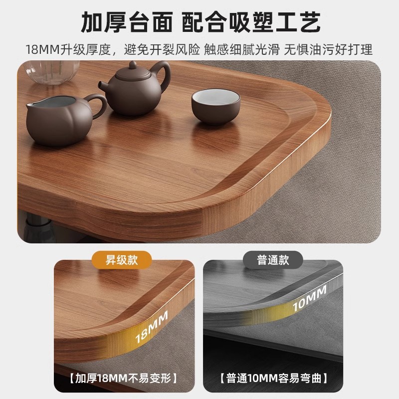 床头柜简约现代小型卧室床边柜高级感可升降夹缝柜轻奢床头置物架