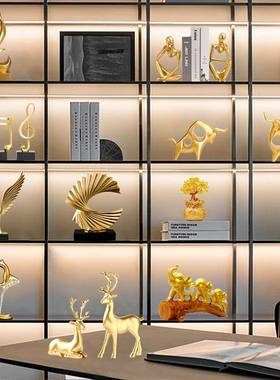 新中式高档酒柜装饰品餐边柜摆件客厅创意家居饰品室内软装装饰
