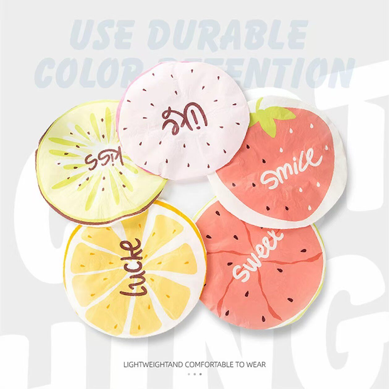 浴帽防水成人女款淋浴洗澡沐浴帽洗头帽可爱头套厨房女士防油烟帽