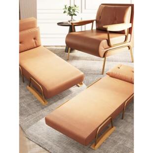 折叠式两用沙发床小公寓单人和双人客厅阳台午餐休息床出租房办公