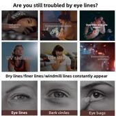 破品 抗皱提拉 微晶眼膜淡化黑眼圈细纹 紧致 非小 大眼袋