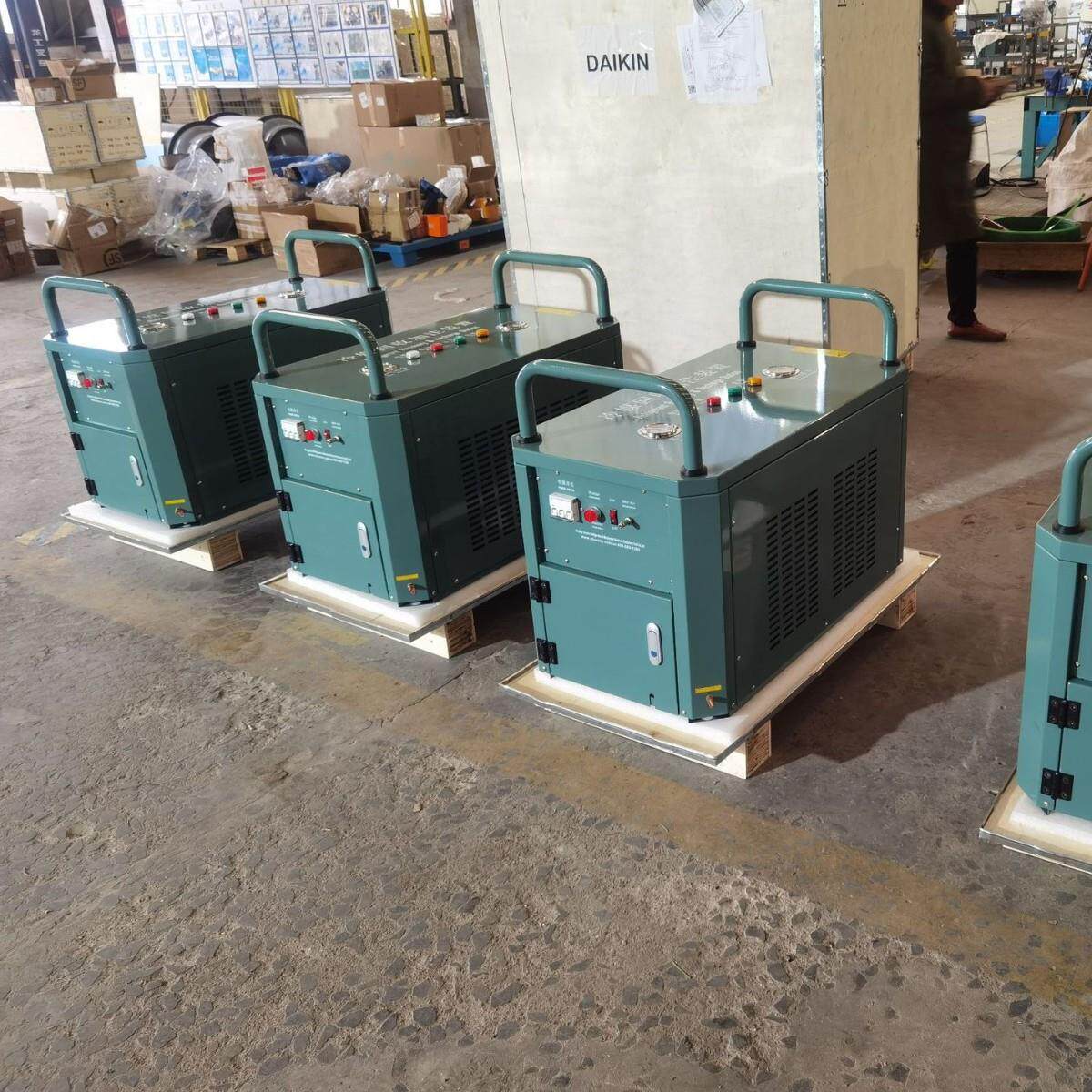 小型冷媒回收器5000大型螺杆机维保用快速收氟设备自动停机