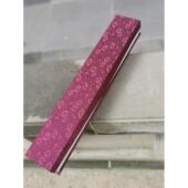 折扇蓝锦缎单扇盒女扇盒扇子配件礼品盒扇子中国风包装 礼品盒古典