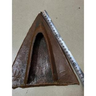 犁头老式70年代犁头尖通用型铸铁生铁民俗品老物件下地基老式犁铧