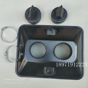 陕汽轩德X6空滤盖子轩德X6E空气滤清器底盖封帽陕汽轩德货车配件