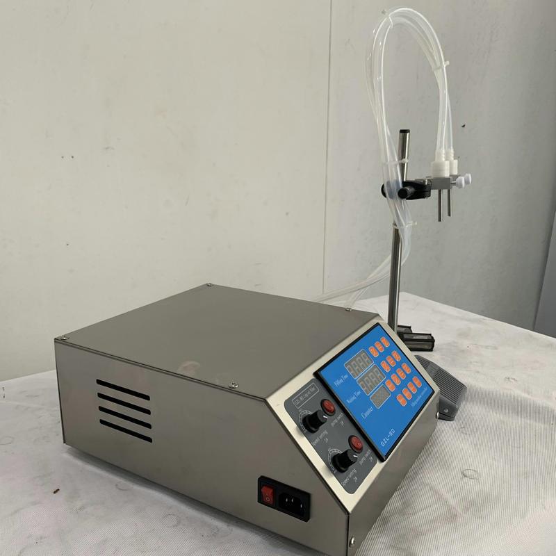 半自动双头蠕动泵墨水灌装机色素分装机牛奶灌装机现货