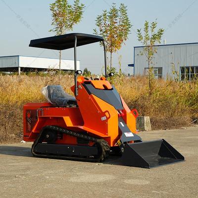 2025新款座驾滑移装载机建筑垃圾清理室内装修破碎迷你滑移装载机