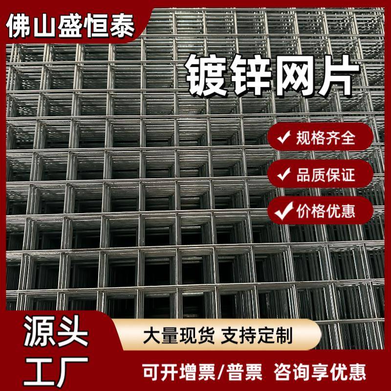 铁丝网镀锌网片防锈钢丝网片鸟笼鸽舍网加粗镀锌格网防护建筑网片