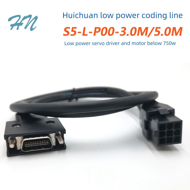 汇川IS500伺服电机省线型编码器线动力线S5-L-P00-3.0M03-3 5.0