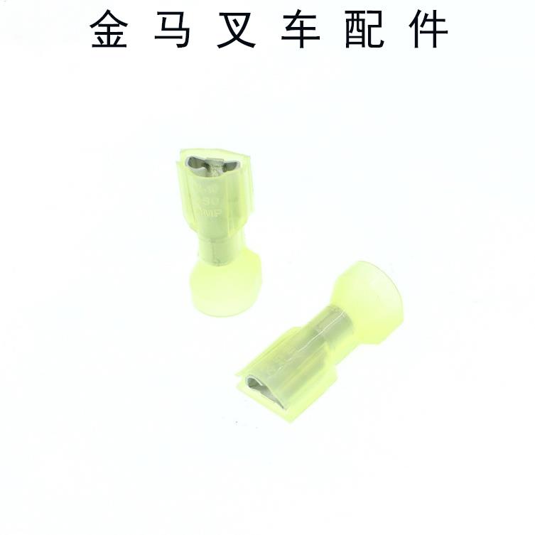 电动叉车配件控制器电源正负极接插头端子压线头中力控制电源线头