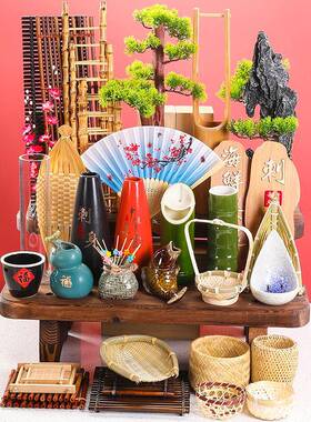 日式刺身装饰品摆件海鲜姿造盘饰点缀餐厅冷菜摆盘围边摆件高端