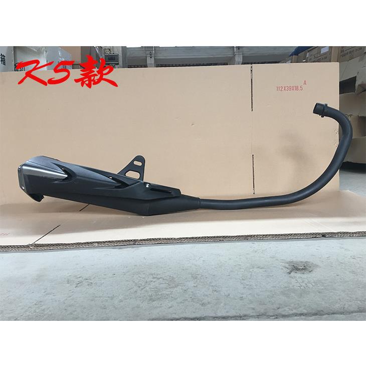 隆鑫劲隆摩托车配件LX150-62 CR1JL125-58K5原装消声器排气管烟囱