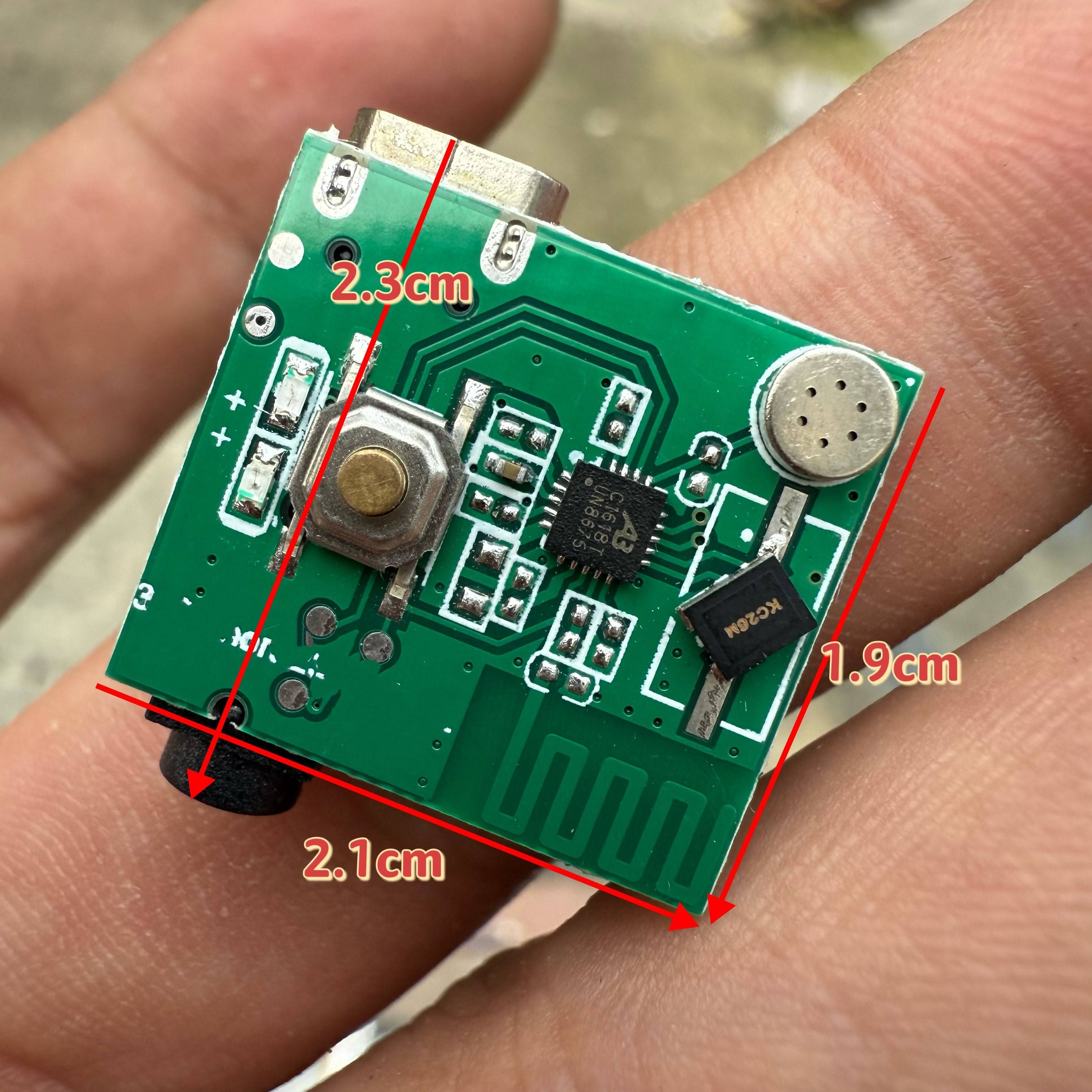 小型蓝牙接收器到3.5毫米耳机音频接口模块一个价格