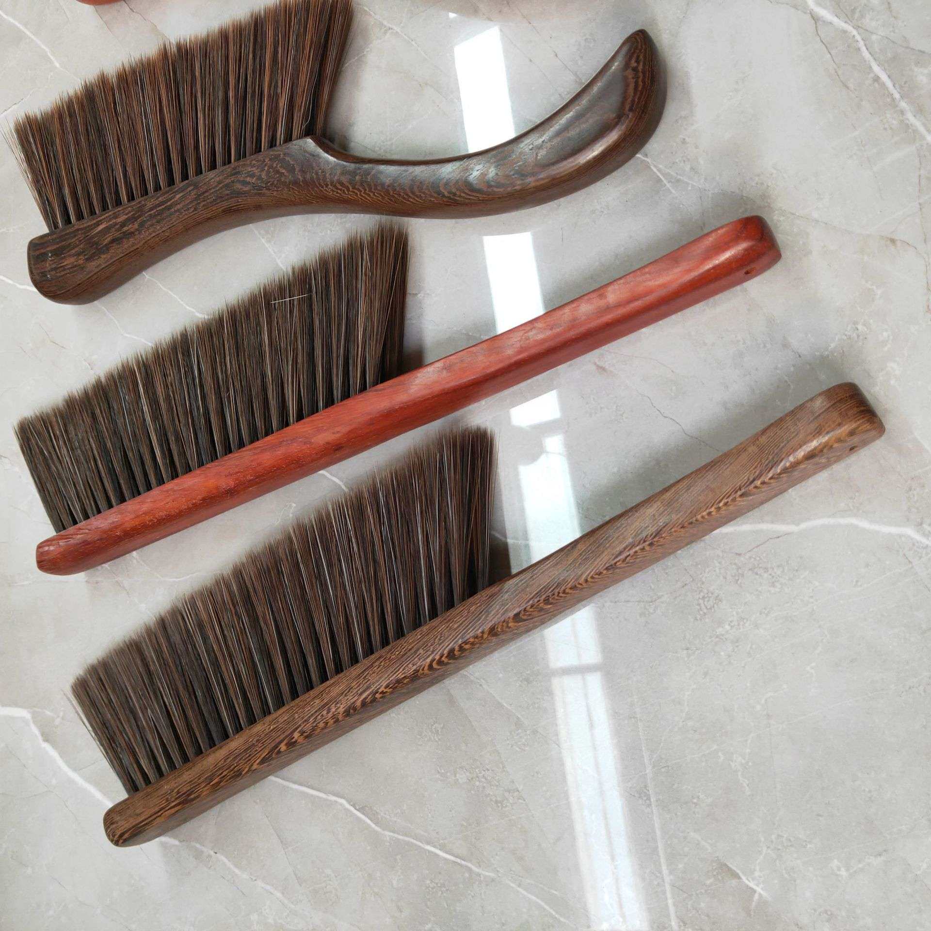 鸡翅木床刷 红花梨弯柄床刷实木床扫家居用品厂家直销现代简约