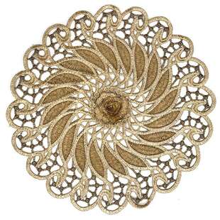 蕾丝绣花布片水溶花朵餐桌布台布欧式布艺茶几布抱枕刺绣圆形垫子