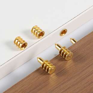 家具配件餐台锌合金套插销层板托餐桌销折合餐台定位杆餐桌加固件