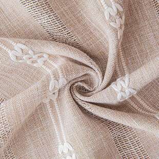 跨境素色日式简约条纹流苏桌旗镂空茶几桌旗布餐桌盖布床旗床尾巾