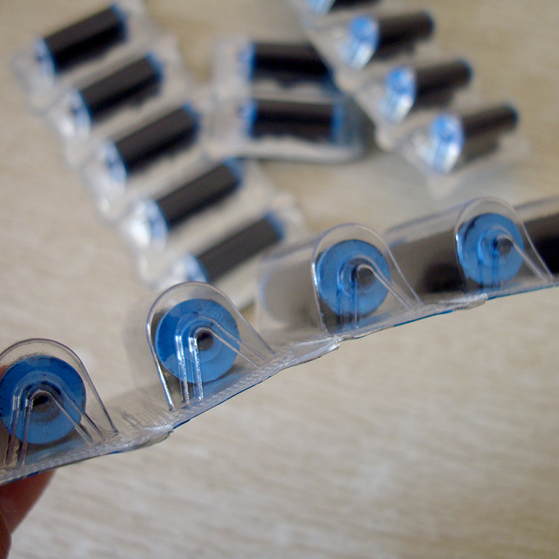 open打号机2253油墨标准油墨墨轮意大利银码机墨轮墨芯 1个