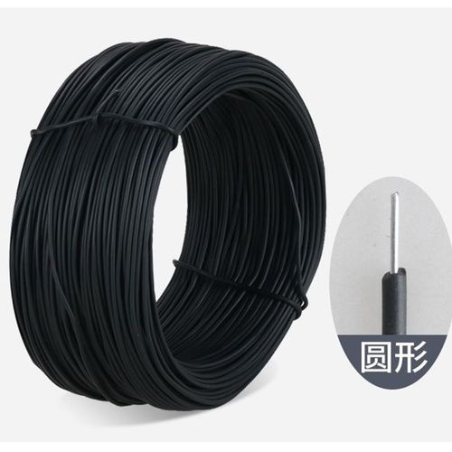 大棚园艺大棚PVC铁丝镀锌扎线包塑扎丝遮阳网捆扎带葡萄植物绑定