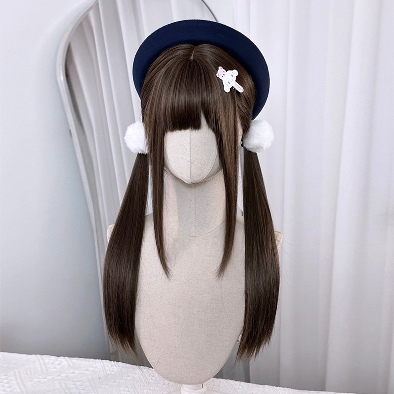 假发物语+可可喵中长直发甜美温柔可爱网红日常假发JK软妹自然