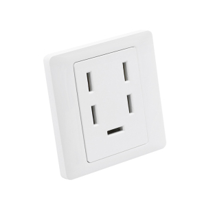 380V三相五孔16A工业插座5芯大功率插头86型墙壁电源插座25A440V