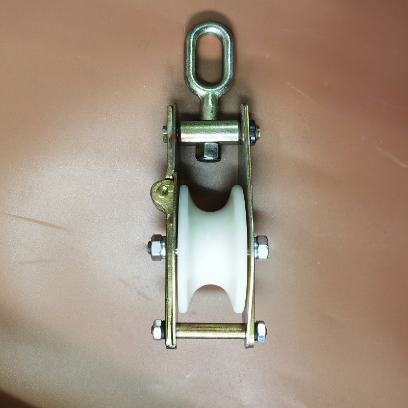 电力传递滑车传递绳滑轮加宽尼龙滑车2吨20KN架空导线尼龙滑车