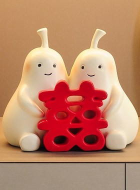 永不分梨摆件结婚送新人新婚新娘订婚闺蜜朋友姐姐实用礼物装饰品