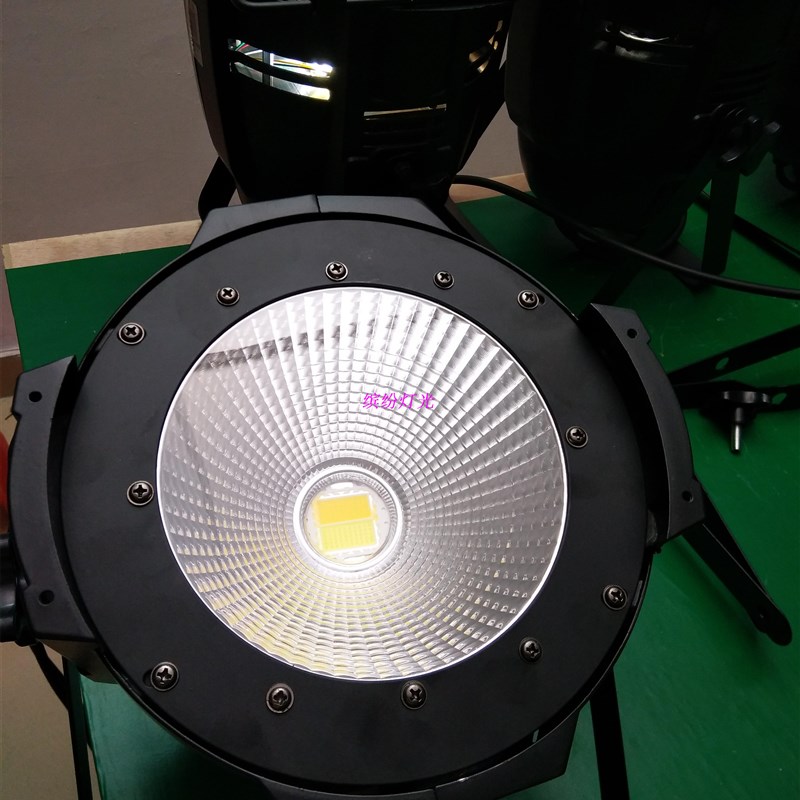 COB面光灯200W双色COB影视灯婚庆摄影补光灯面光帕灯照明舞台灯光