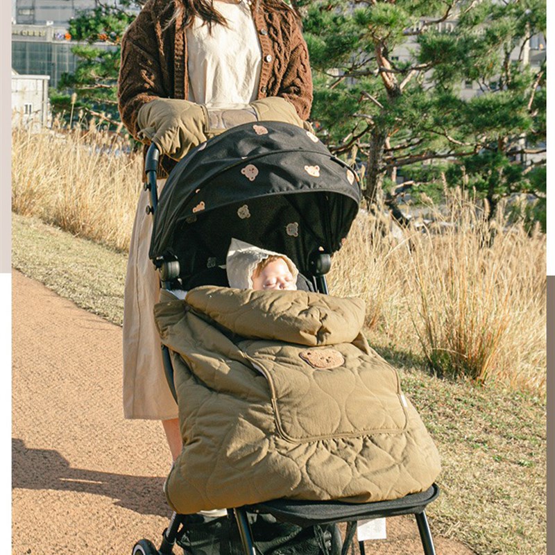 儿童加厚斗篷秋冬挡风毯推车盖毯婴儿背带腰凳防风被宝宝披风保暖