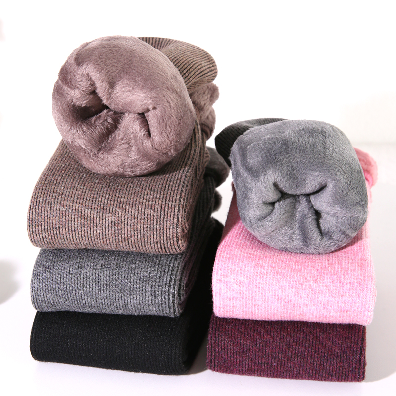 袜子男冬天加厚加绒棉袜中长筒特厚保暖老人袜月子地板袜雪地袜女