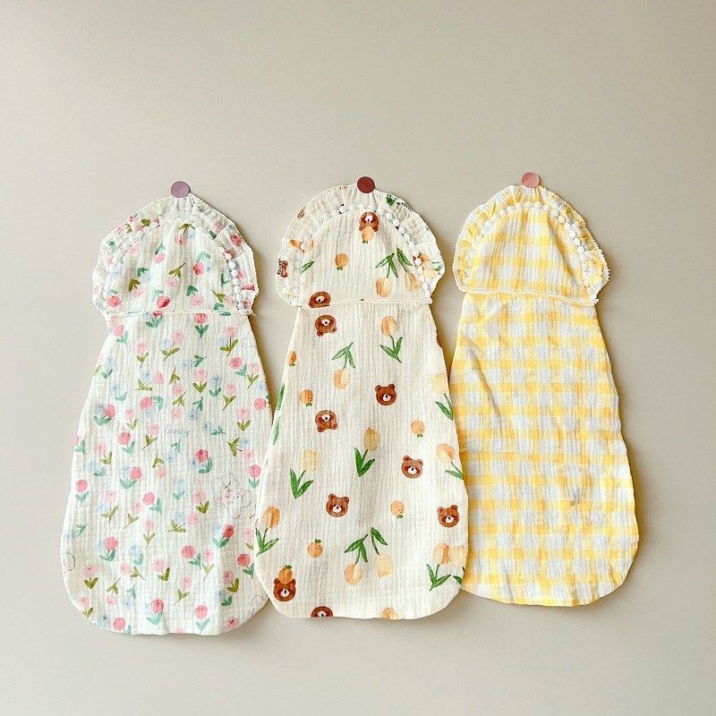 春秋儿童吸汗巾纯棉幼儿园名字夏季大号纱布小学生男童女童隔汗巾