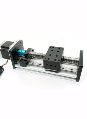 GX80宽直线滑台导轨工作台HBX1204-100行程可选择线性模组滑台