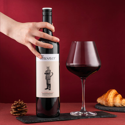 JH92分年度丰腴大酒澳洲特斯纳猫人独立酿酒师干红葡萄酒年货送礼