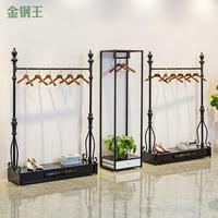 帽歐衣架鐵臥室藝掛衣架落地XLX19021式衣架現(xiàn)代收納式架簡(jiǎn)約衣服