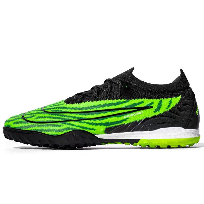 C罗新款足球鞋成人长钉男女TF碎钉少年学生高帮防滑AG训练鞋大码