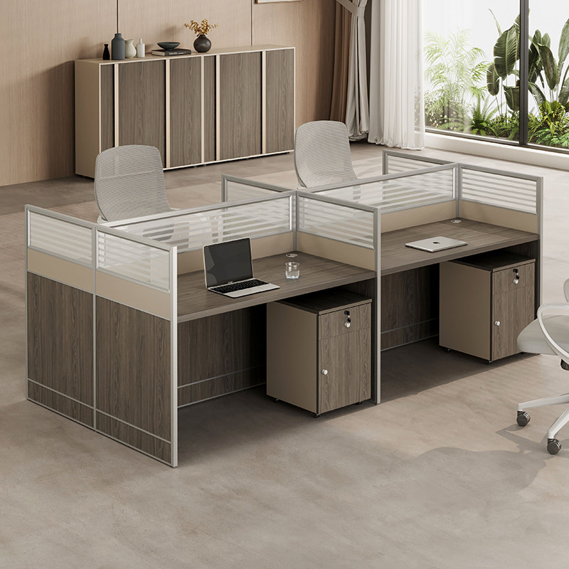 屏风办公桌椅组合隔断卡座现代办公室员工桌简约职员桌带柜电脑桌,商业/办公家具,组合/屏风工作位,淘宝优惠券,粉丝福利购,淘宝优惠卷