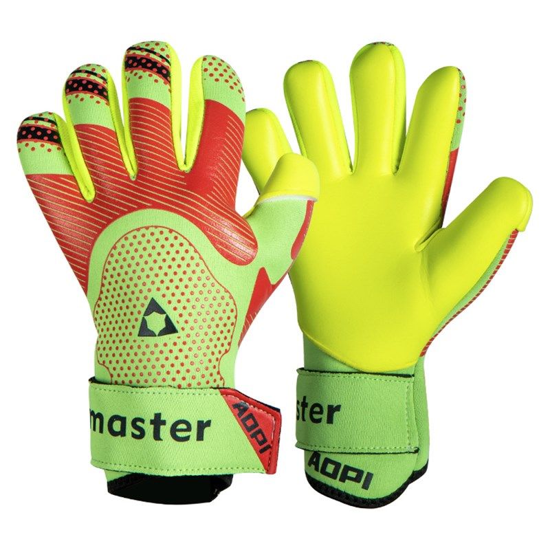 奥匹足球守门员手套门将儿童成人青少年专业护指装备防滑耐磨手套