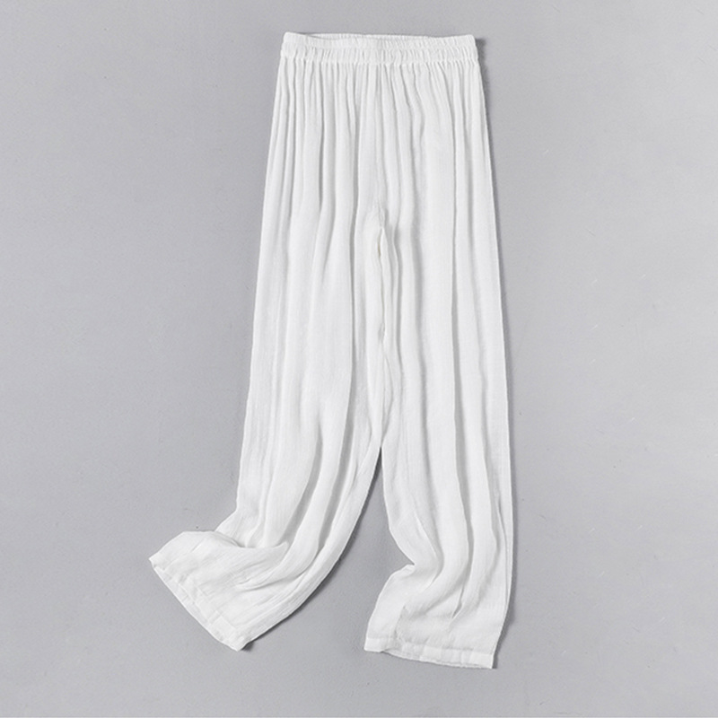 纱纱麻太极练功服套装春夏季新款薄款居士套装禅修禅茶武术瑜伽女