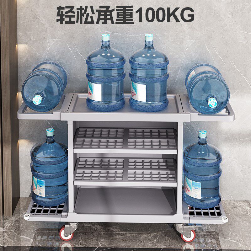 布草车酒店工作车客房专用服务清洁车宾馆房口打扫卫生保洁手推车