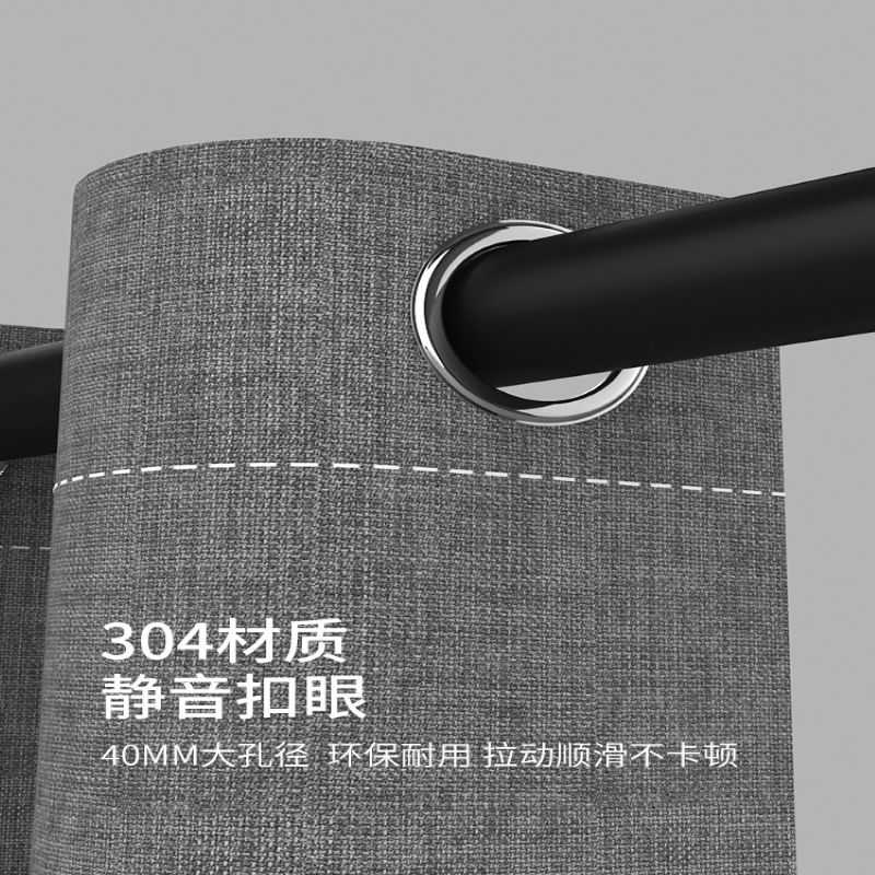 浴帘套装卫生间浴室防水布挡水帘子洗澡免打孔窗帘淋浴隔断帘