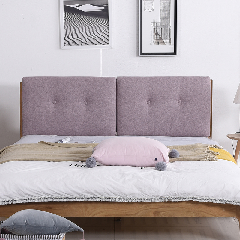 芝兰 定制简约拆洗榻榻米靠垫床头板软包床头大靠背枕靠枕床头