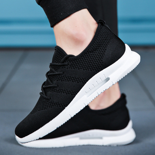 2020新款 全红防臭透气鞋 运动鞋 网面休闲鞋 超轻 大红色软底夏季 男鞋