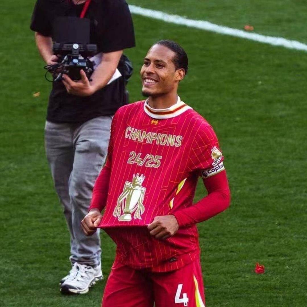 2425利物浦主场球衣英超冠军版20冠范戴克萨拉赫同款努涅斯足球服