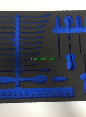 eva内衬定制加工防潮减震泡棉盒子eva材料工具箱环保EVA内衬内托