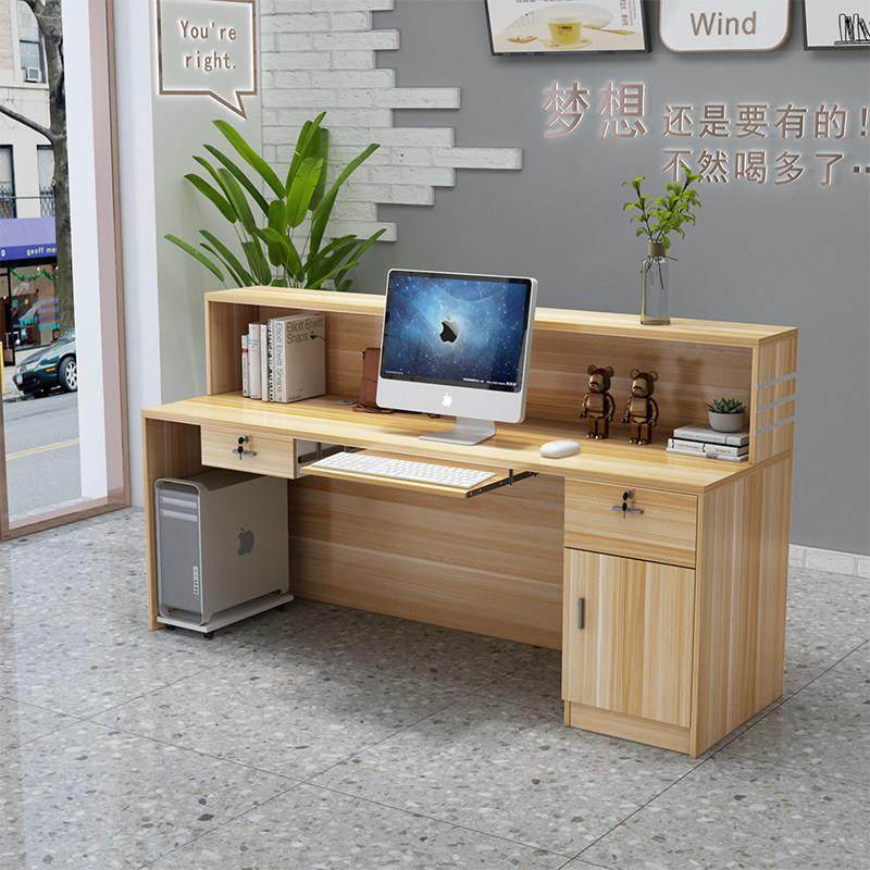 吧台收银台店铺小型服装店前台接待台饭店收银桌简约现代转角柜台,商业/办公家具,收银台,淘宝优惠券,粉丝福利购,淘宝优惠卷