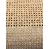 天然印尼原色藤料手工编织屏风背景墙藤椅六角形八角形藤眼鲟鱼天