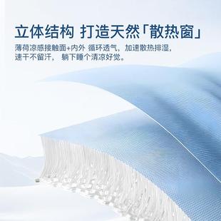 梦洁25年新品 凉感空调席子套件宿舍单双人床上用品 冰丝凉席夏季