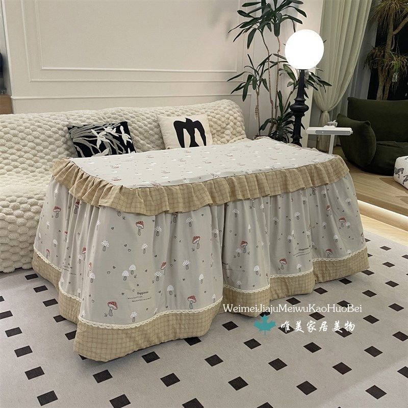 新款加厚可拆洗烤火被罩电暖桌罩电炉烤火被套长方形取暖茶几罩,居家布艺,烤火罩,淘宝优惠券,粉丝福利购,淘宝优惠卷