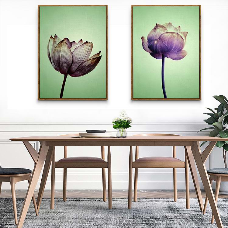 东南亚泰式芭蕉树客厅酒店玄关植物绿植装饰画晶瓷防水卫生间挂画图片